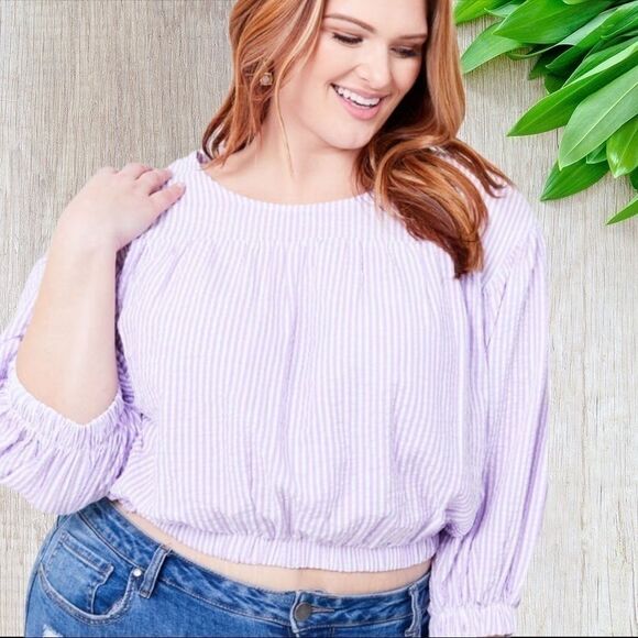 Arula Dionne Top in Lavender A Beautiful Soul Altar’d State 3X - Picture 7 of 7